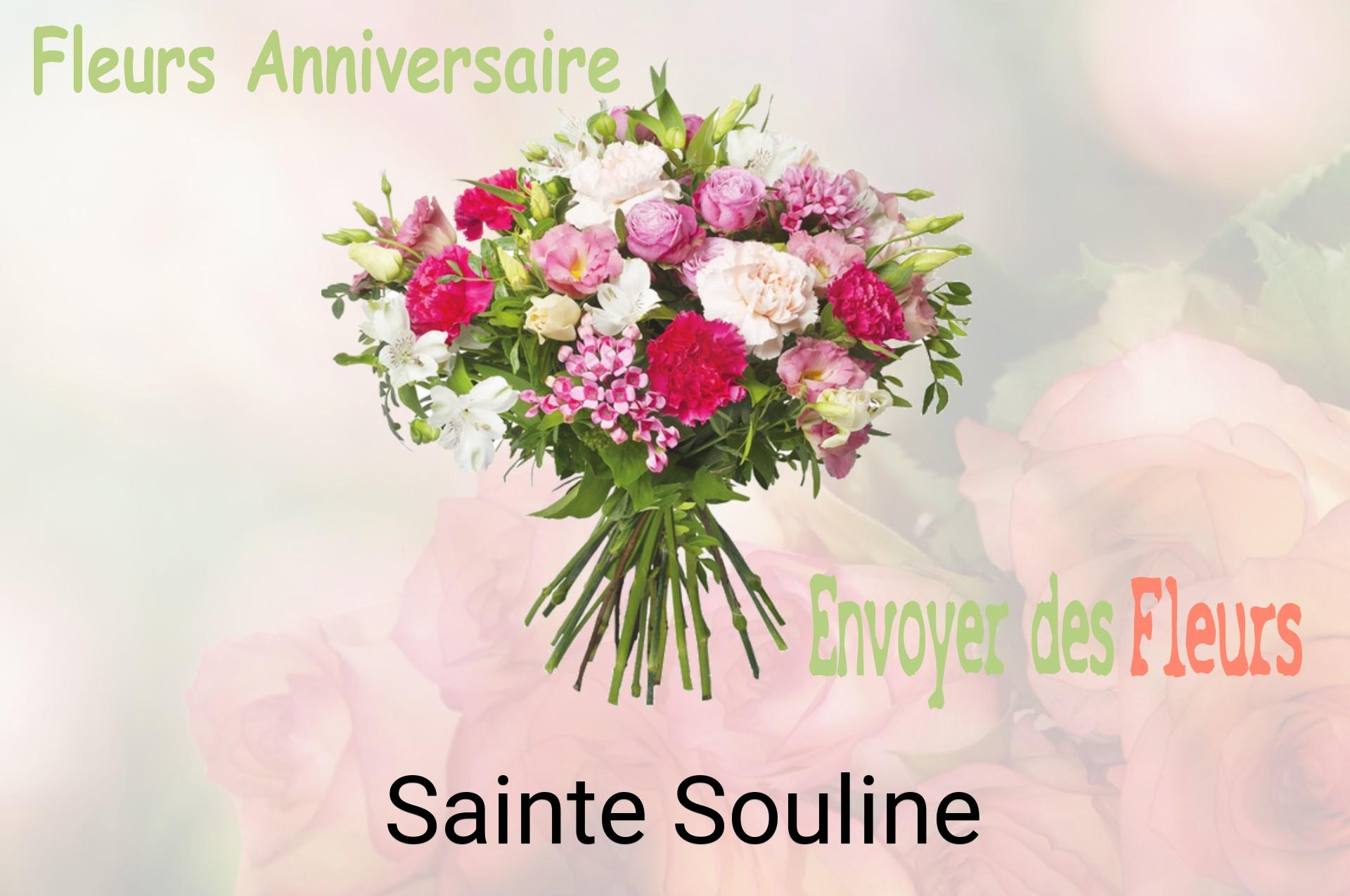 Bouquet de fleurs d’anniversaire livré à Sainte-Souline