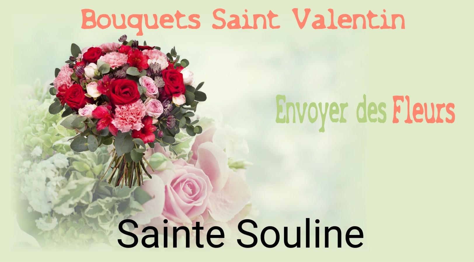 Roses de Saint-Valentin livrées à Sainte-Souline